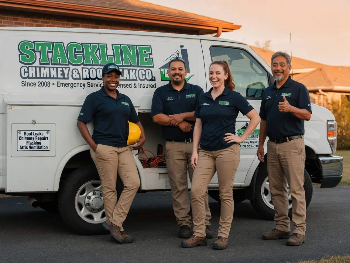 Chimney flashing repair company in Sandusky, MI